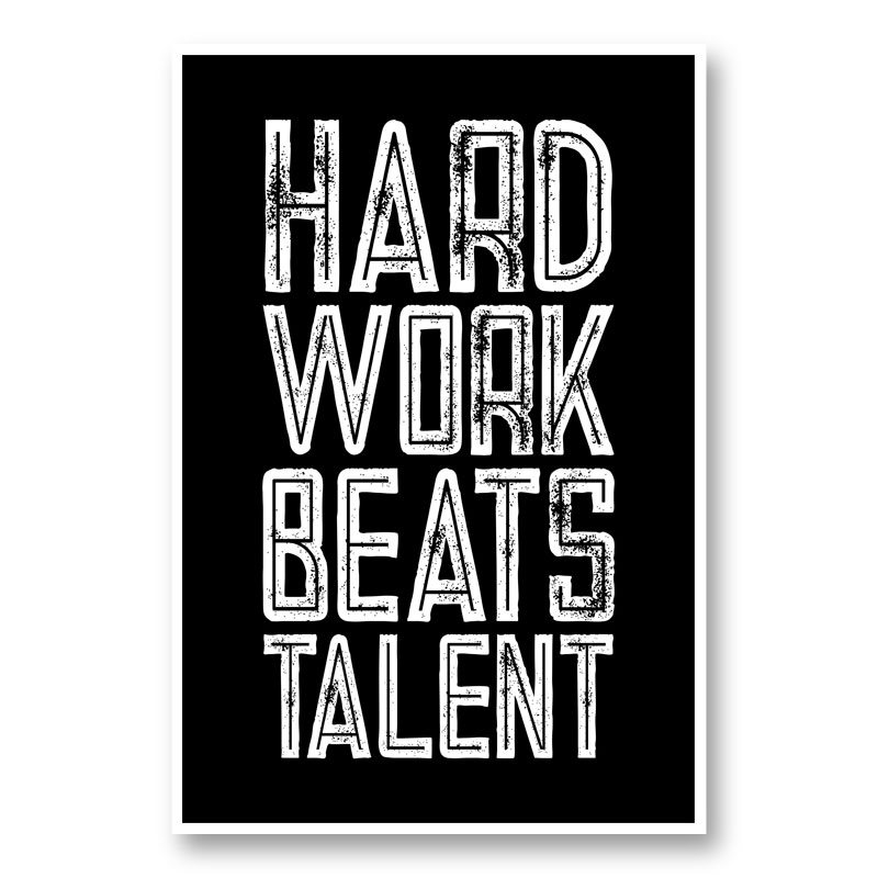 Hard Work Beats Talent Motivational, HD wallpaper | Peakpx