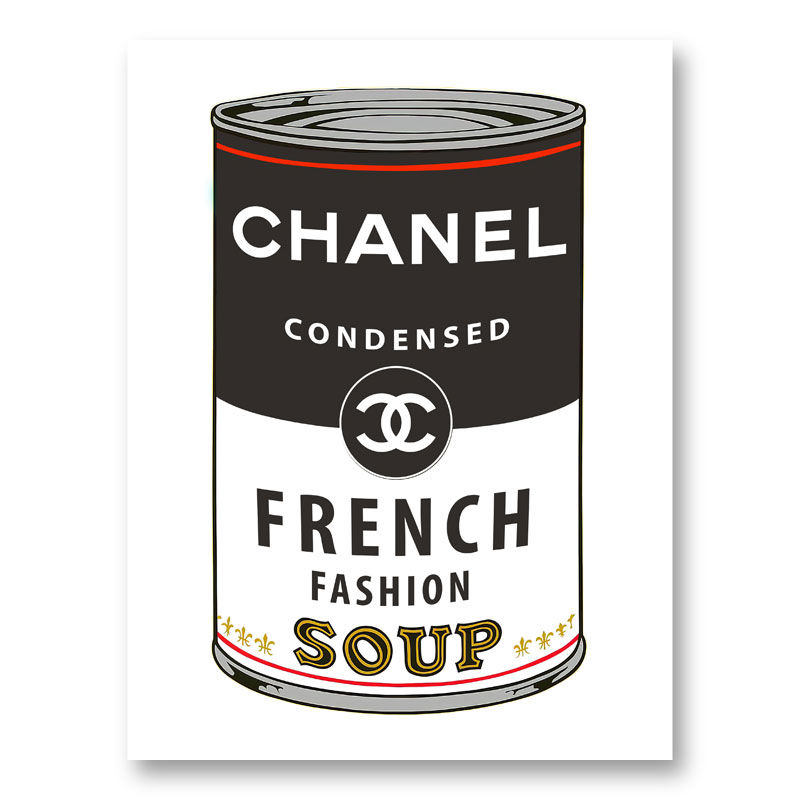 最終値下げ！NEW YORK GALLERY CHANEL ポップアート Chanel Soup Pop Art Print