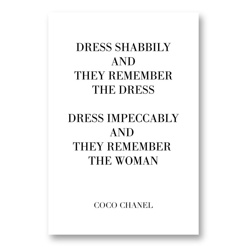 Coco Chanel Dress 